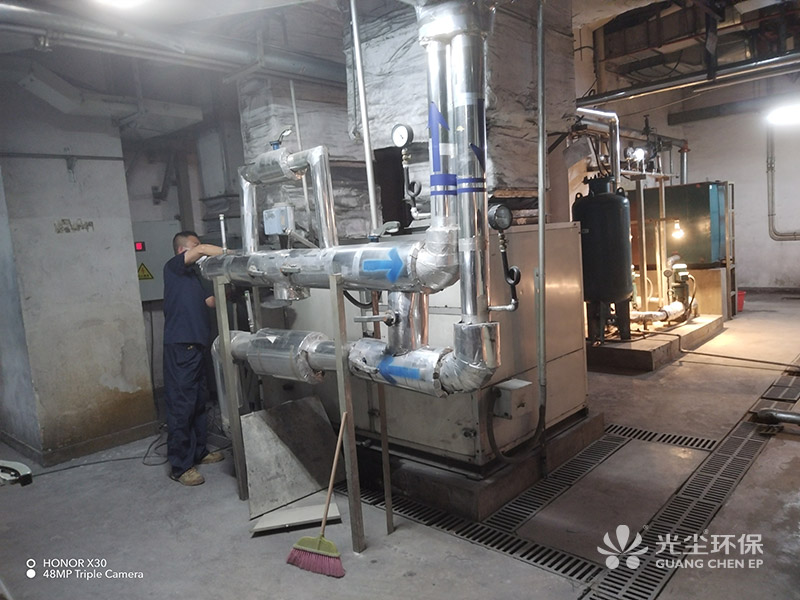 我公司完成地鐵空調(diào)制冷改造安裝工程